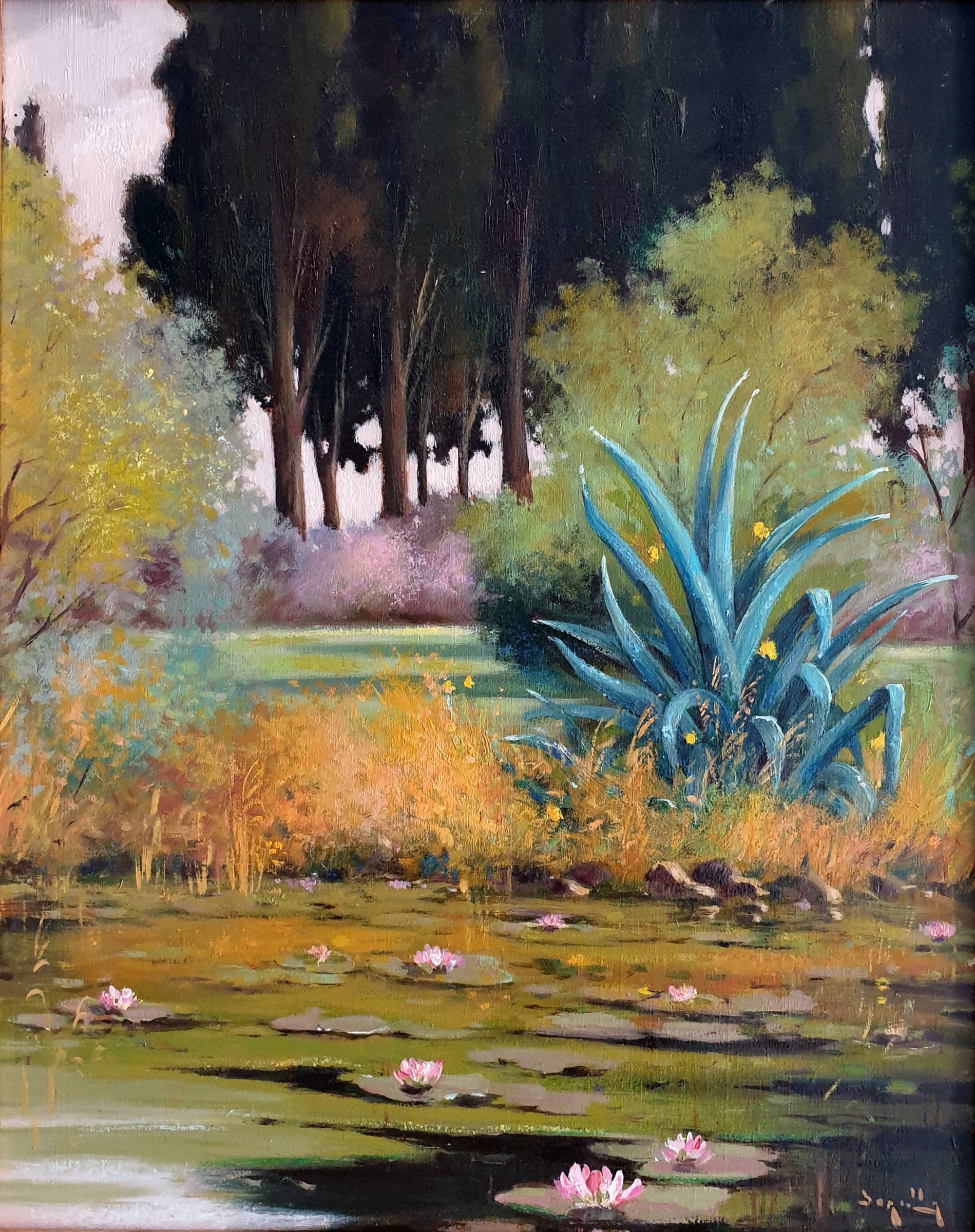 Italian painting Andrea Borella painter 