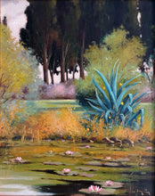 Load image into Gallery viewer, Italian painting Andrea Borella painter &quot;The succulent plant&quot; original landscape artwork Italy

