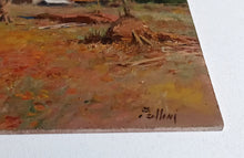 Load image into Gallery viewer, Tuscany painting Claudio Pallini painter &quot;Summer day&quot; artwork oil landscape Italy Toscana
