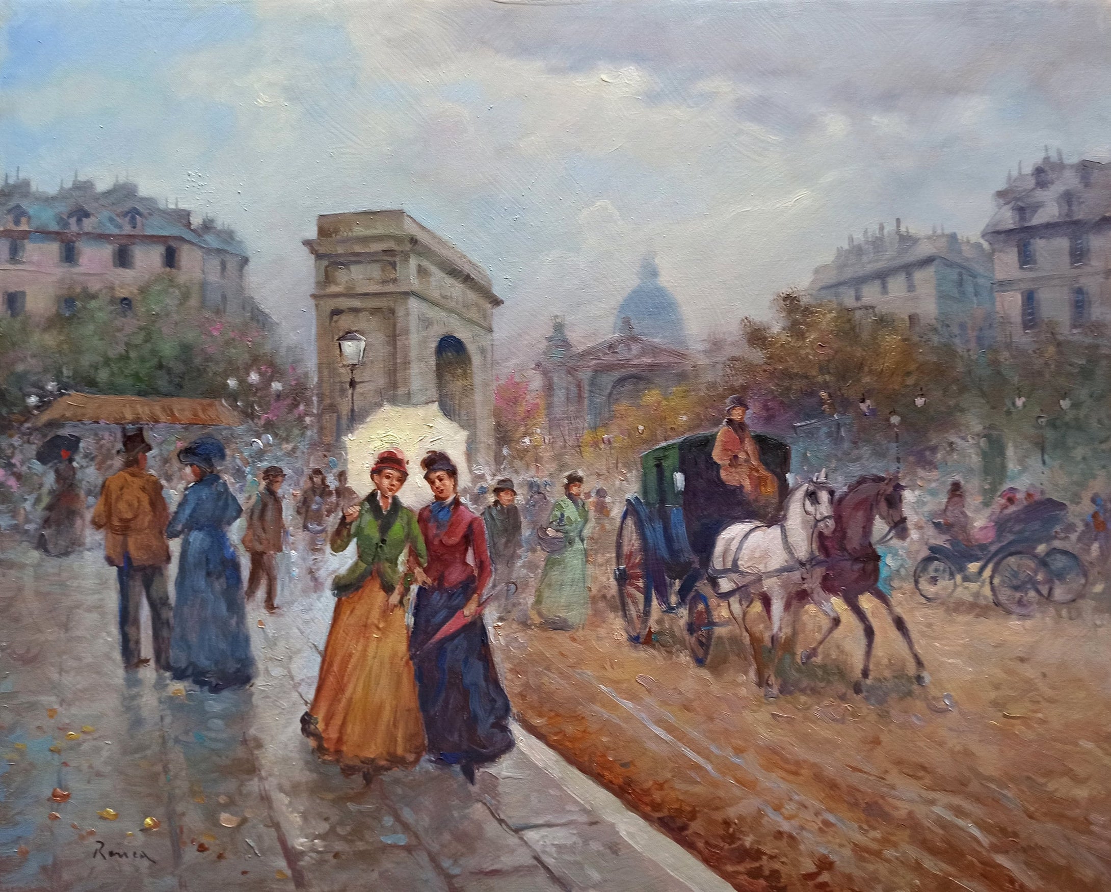 Painting old France 