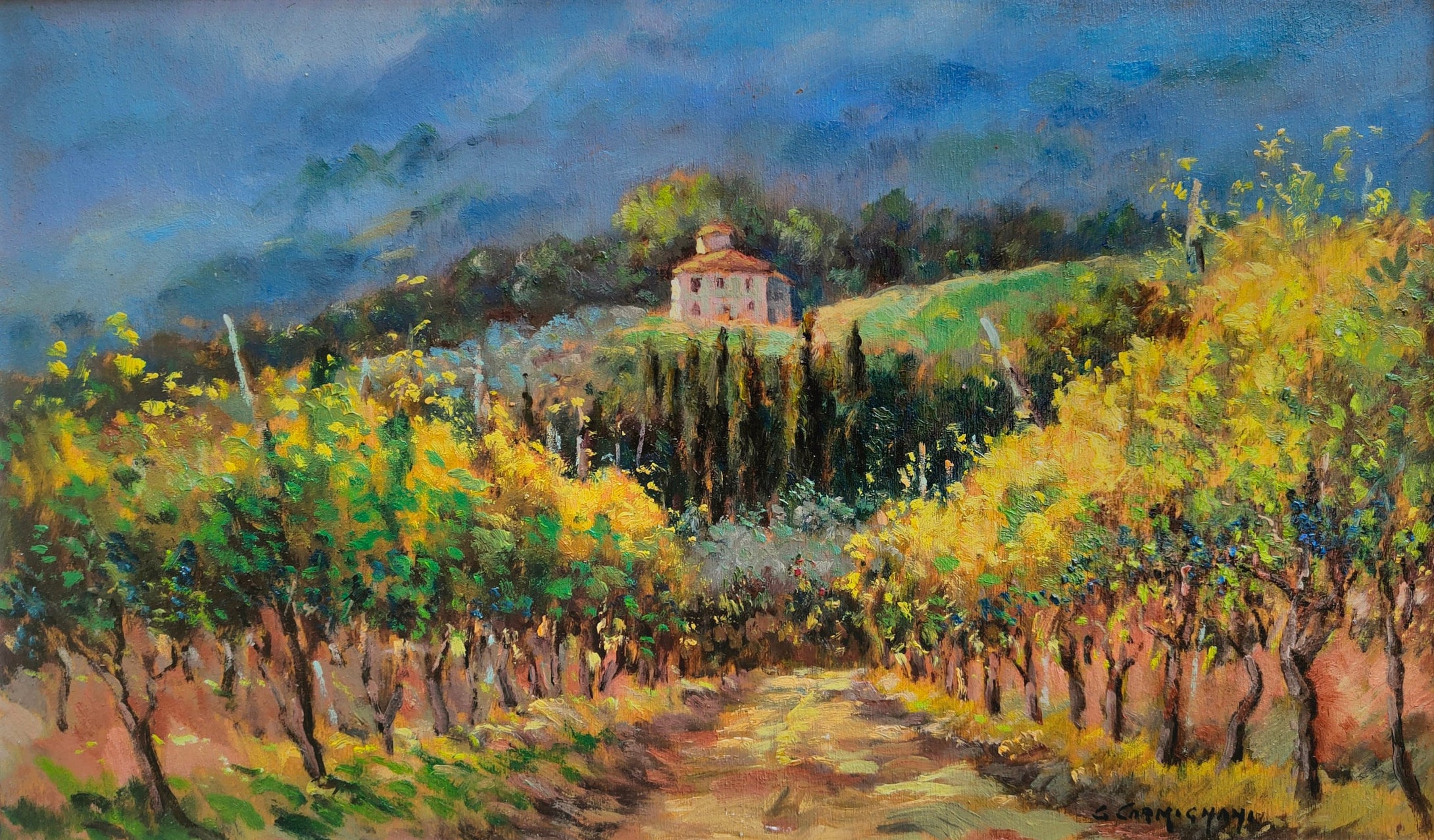 Tuscany painting 